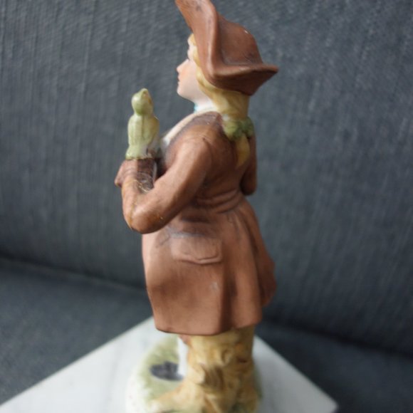 Vintage Ruhla Clock Made in Germany on base with German Figurine - Picture 16 of 16